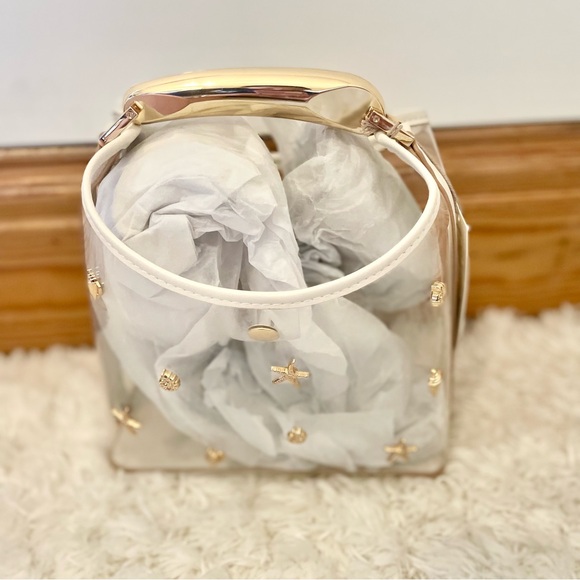 a new day Handbags - Mini Slouchy Embellished Handbag - A New Day Clear